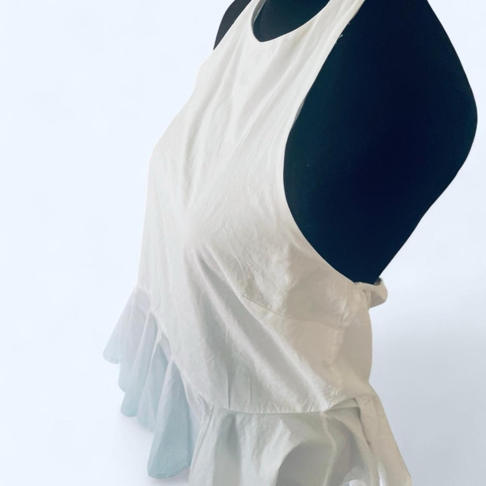 Free People White Halter Top Size S